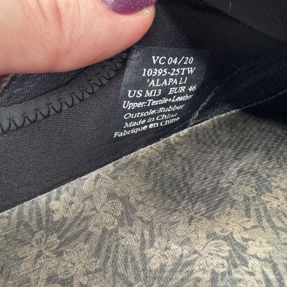 Olukai AlapaLi Mens Size 13 Gray Mesh‎ Low Slip On Sneaker Shoes Leather - Picture 2 of 6